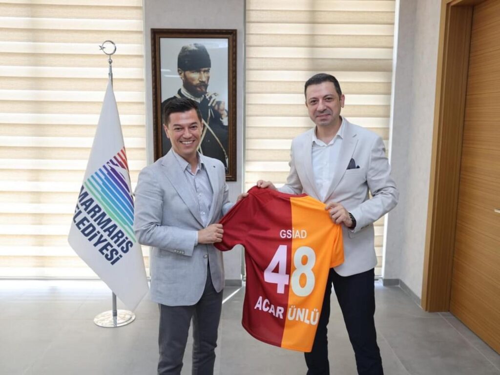 İlk Ziyaret Marmaris Belediye Başkanı Acar Ünlü’ye